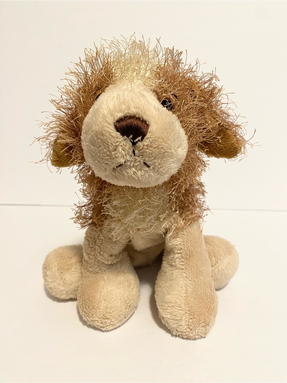Ganz Webkinz Cocker Spaniel Dog Plush Puppy Stuffed Animal Spiky Fur No Code Toy